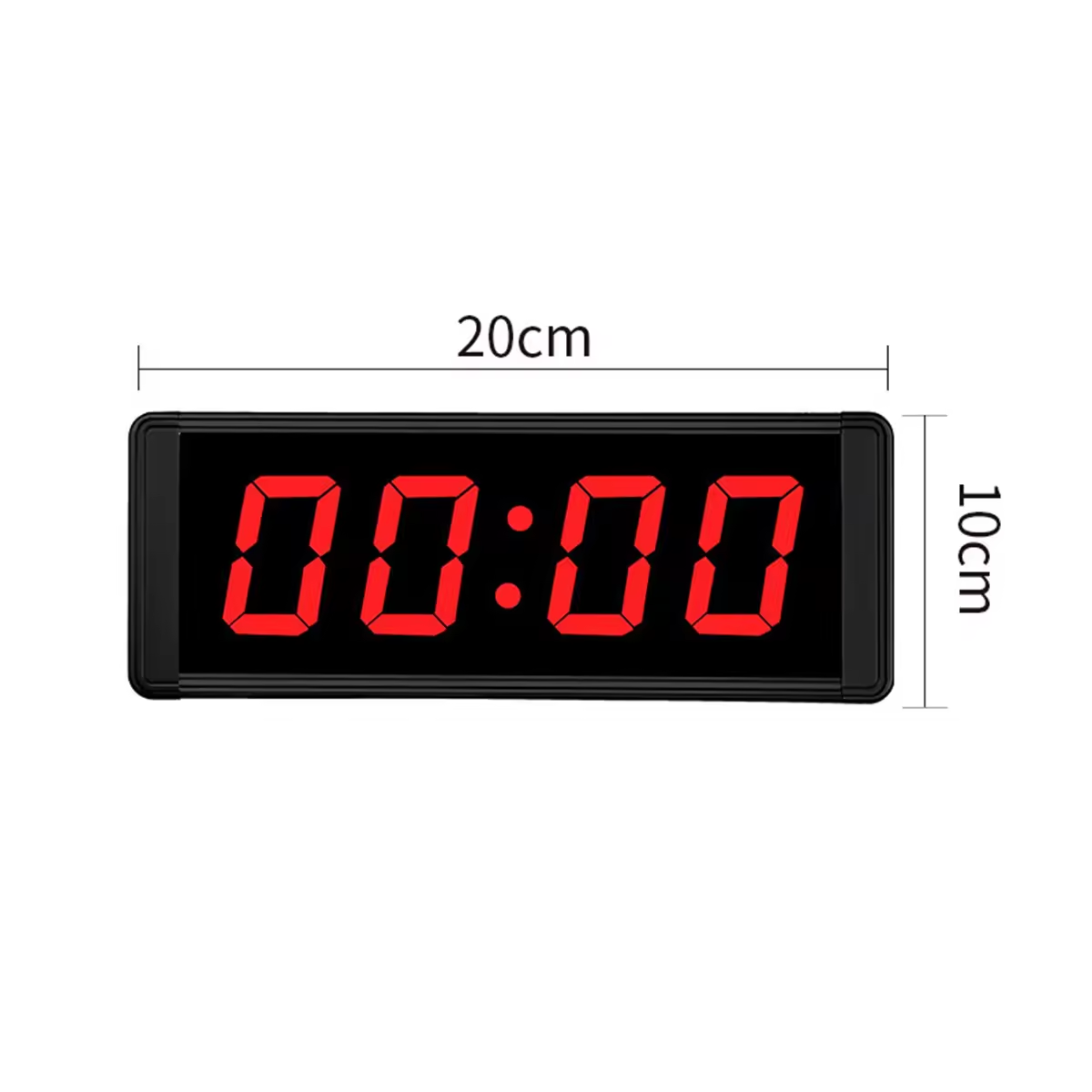 FX LED Timer / JTT36K Style 1.5 inch 4 digit FX timer dimension 20cm by 10cm
