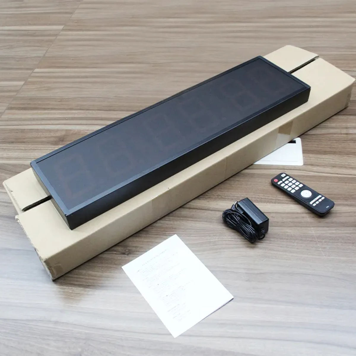FX LED Timer / JTT36K Style FX LED timer package with remote control power adapter and manual