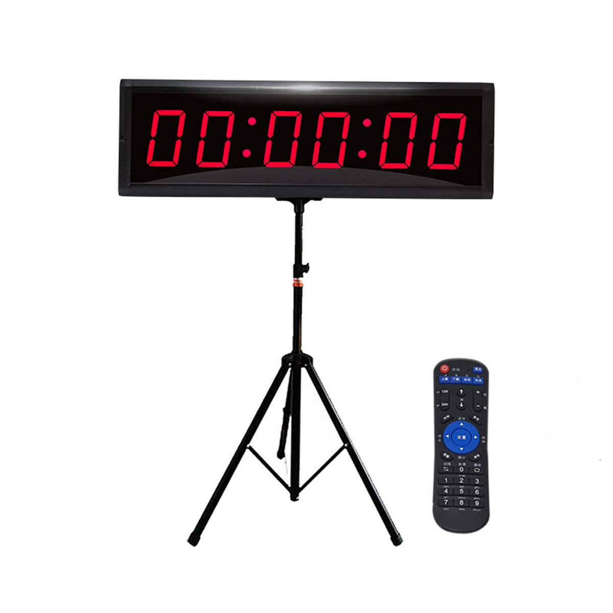 FX LED Timer / JTT36K Style FX LED timer mounted on optional tripod bracket with remote control