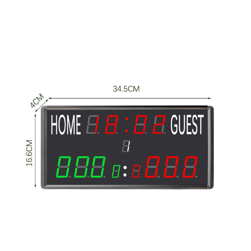 JX Remote Timer Scoreboard detail view