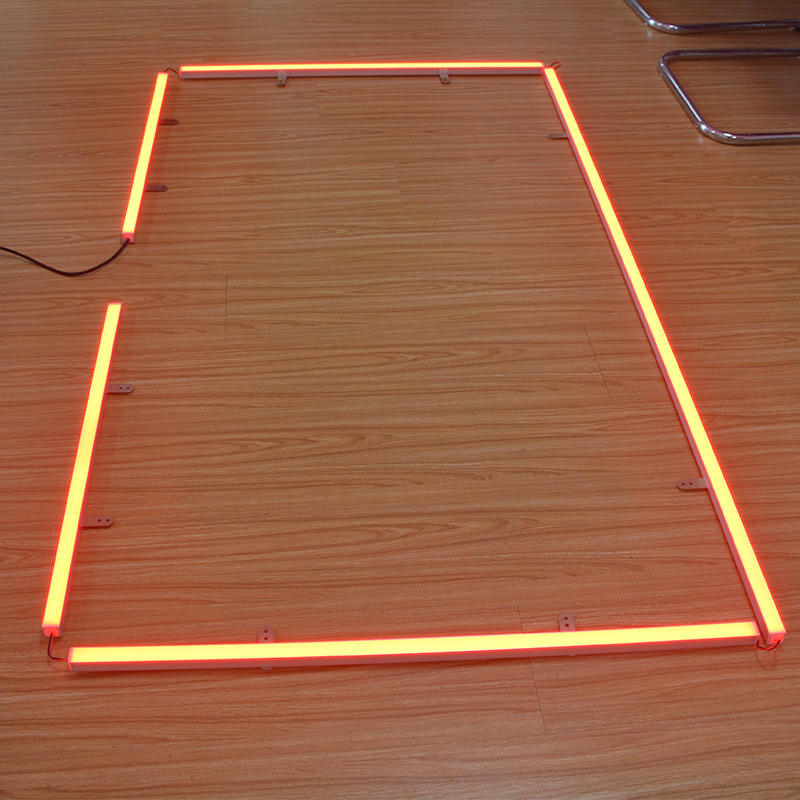 YS Synchronized 24s LED Light Strip red LED basketball backboard light strip layout on floor
